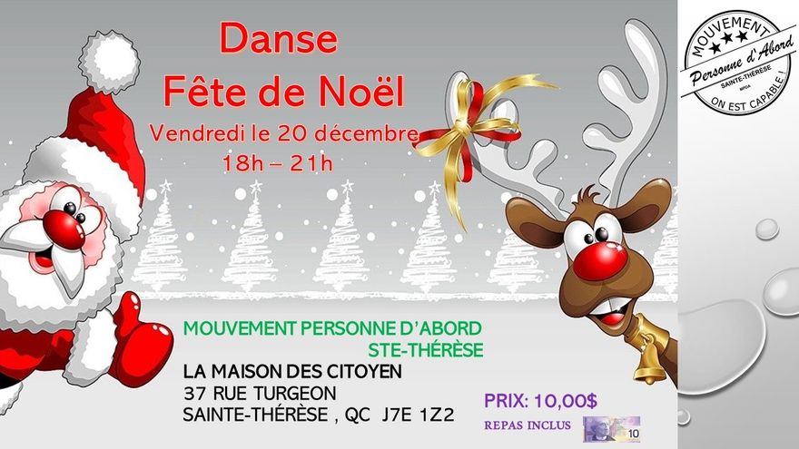 Danse de Noël pour les membres.