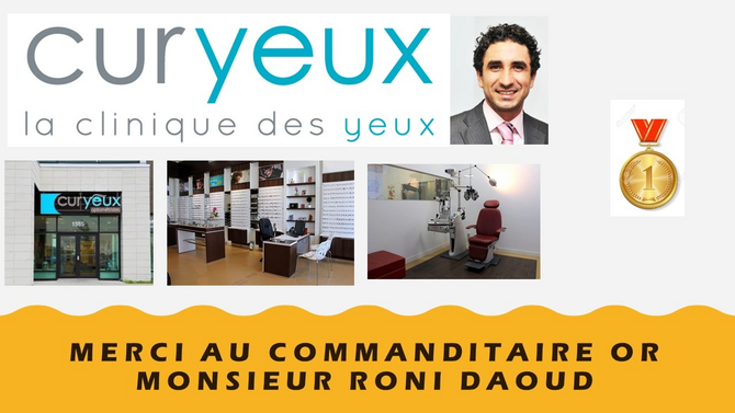 Commanditaire OR de la Levée de fonds Merci!